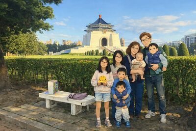 一家七口AI修圖「逝去老四」回來了　爸媽驚喜感動