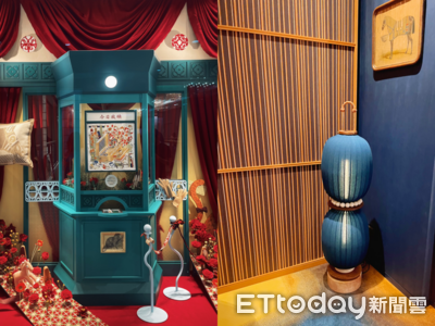 愛馬仕改裝開幕台味濃！絲巾做珠簾、保安宮燈籠變模樣　獨家雙色H項鍊超可愛