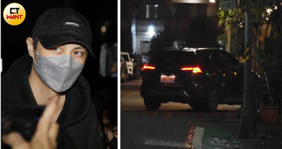 直擊王子交保獲釋「深夜直奔昆凌豪宅」！粿粿開車狂繞⋯行蹤全露餡