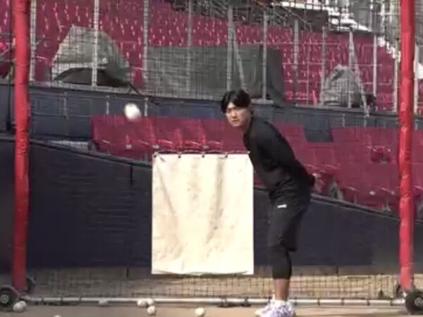 ▲金倒永鍛鍊動態視力。（圖／截自KBS）