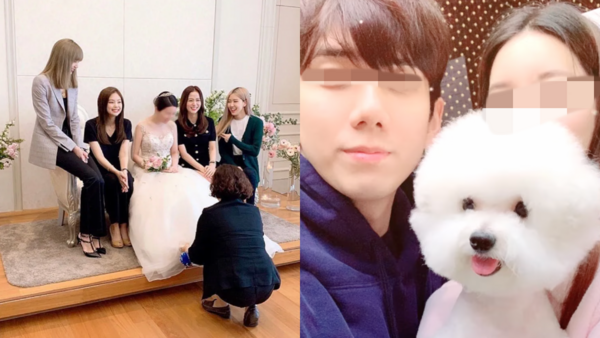 ▲▼ BLACKPINK就是去她婚禮　Jisoo親哥前妻沈默4天現身：去年1月離婚。（圖／翻攝自金政勳YouTube、金政勳前妻IG）