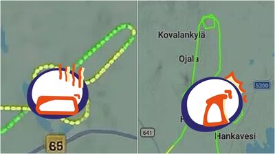 準飛官「空中畫出大GG」全網瘋傳！　芬蘭空軍開鍘了