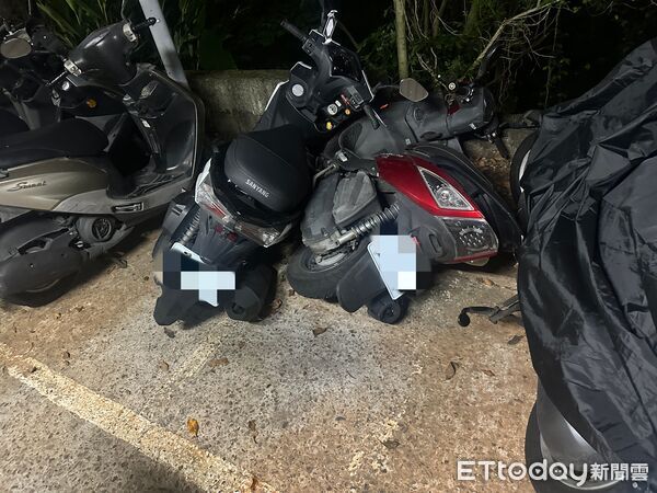 ▲▼             男子酒駕從台中狂飆150公里到桃園中壢，闖入學校機車棚。（圖／記者沈繼昌翻攝，下同）