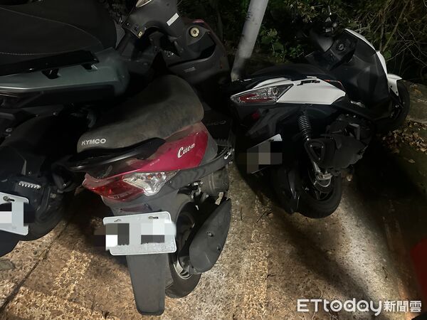 ▲▼             男子酒駕從台中狂飆150公里到桃園中壢，闖入學校機車棚。（圖／記者沈繼昌翻攝，下同）
