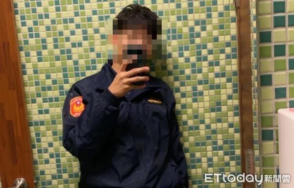 ▲▼蘆洲警分局勤務指揮中心馮姓員警涉嫌報復檢舉違停民眾，蘆洲警分局長王耀輝親上火線鞠躬道歉             。（圖／記者陳以昇翻攝）