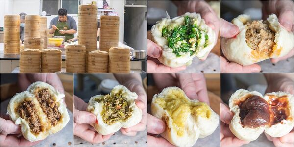 ▲▼老上海包子萬大店。（圖／部落客小虎食夢網授權提供）