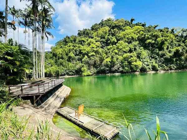 ▲大溪後慈湖今（22日）重啟試營運。（圖／桃園市政府提供）