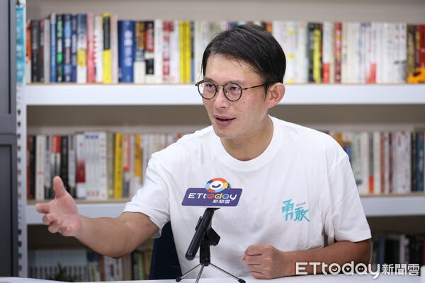 ▲黃國昌專訪。（圖／記者林敬旻攝）