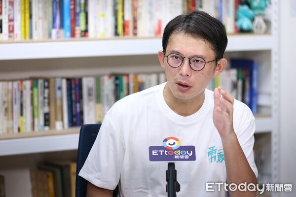 ▲黃國昌專訪。（圖／記者林敬旻攝）
