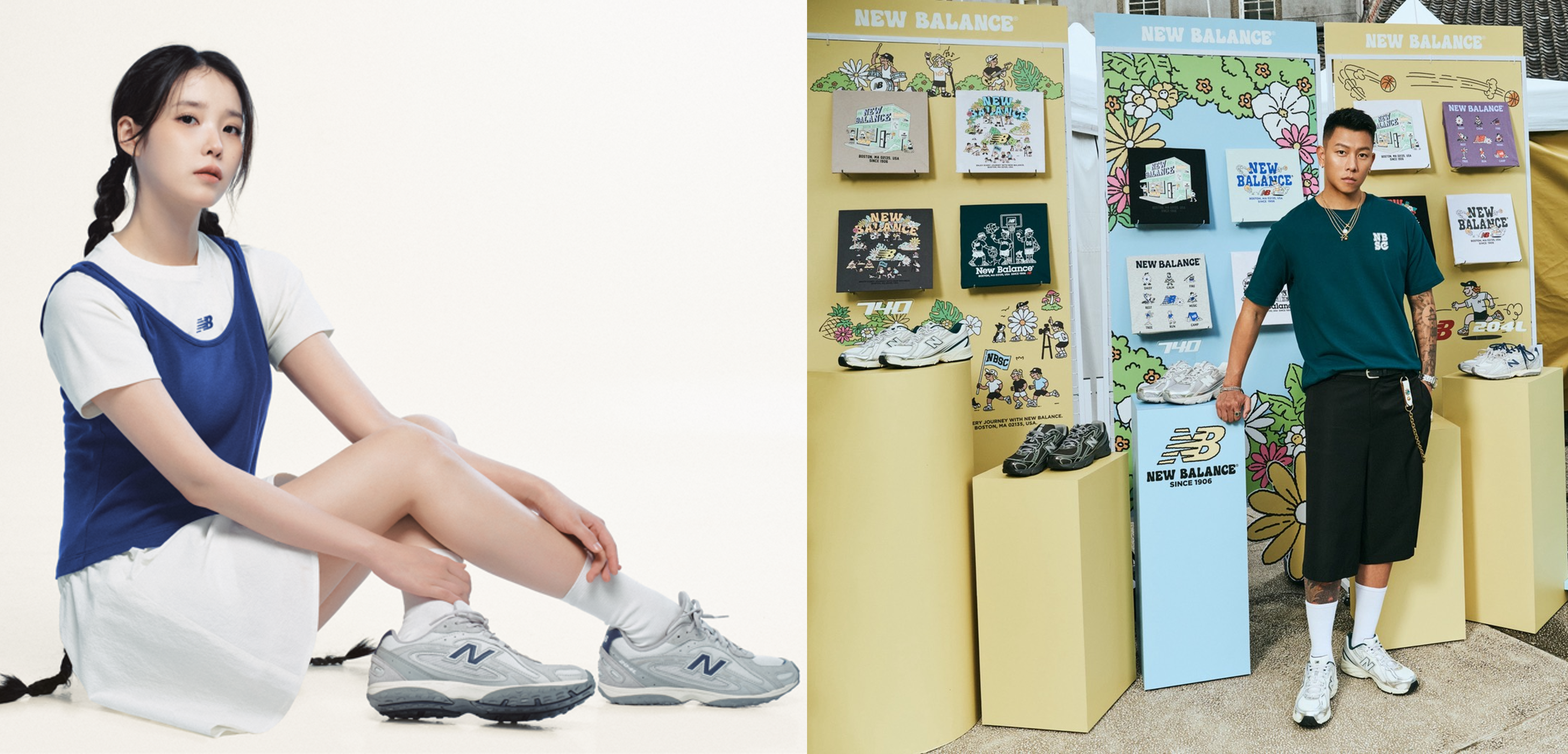 ▲▼New Balance,IU,瘦子,張員瑛,高爾宣,柯震東,204L,740,母親節,春日,新色。（圖／品牌提供）