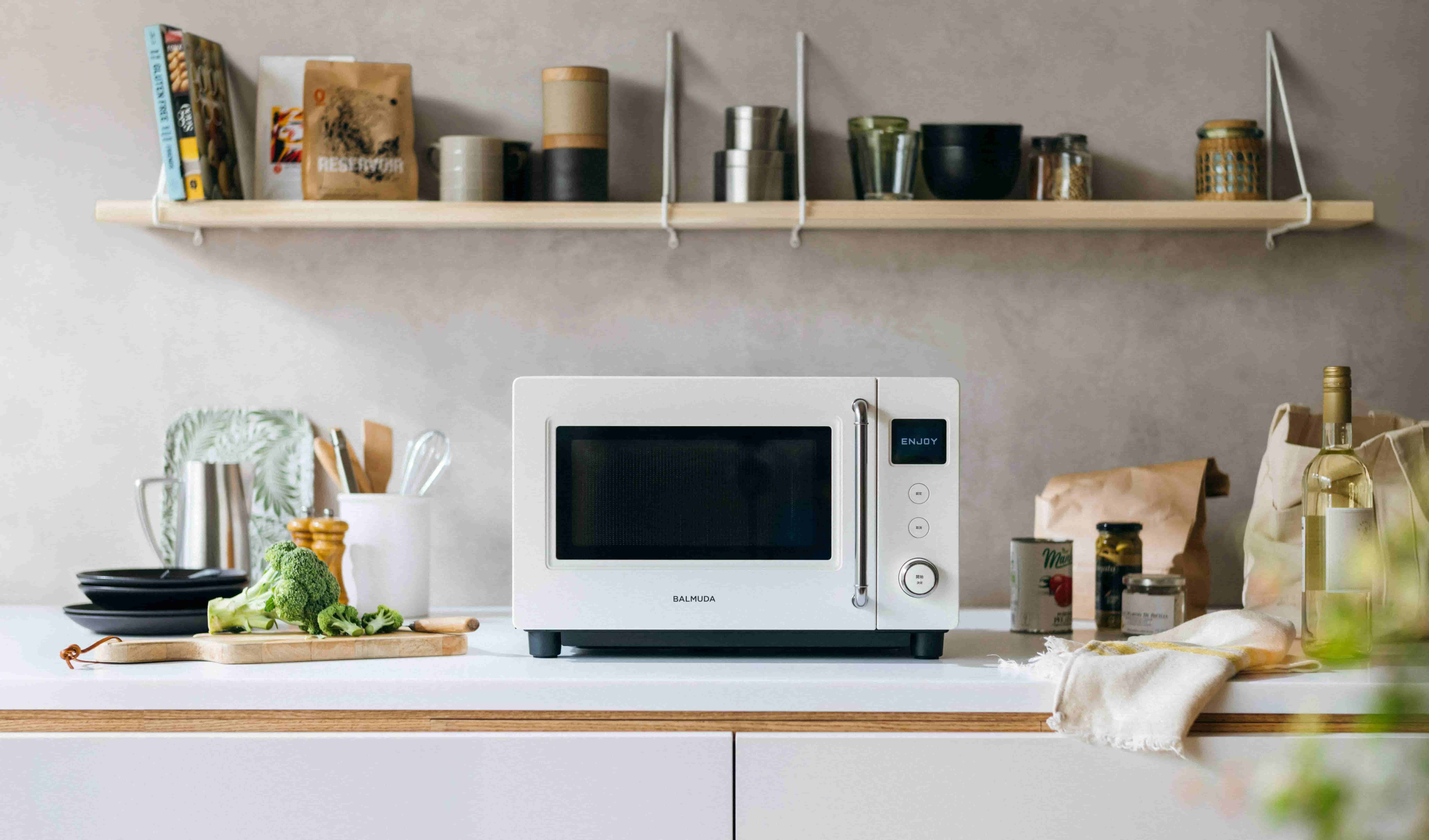 ▲BALMUDA The Range S微波爐。（圖／品牌提供）