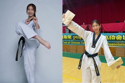 跆拳道女將形象照「引一票噁男發言」！龜山分局：已獲報偵辦中