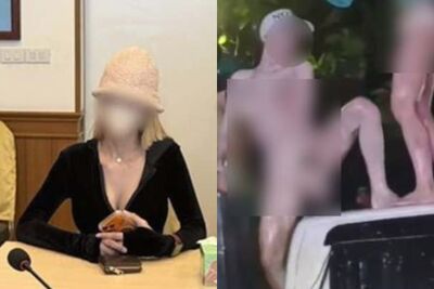 上空露雙乳！她潑水節「嗨脫比基尼」畫面外流　真實身分曝