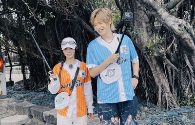 豆花妹穩交阿璞11年合體上《飢餓遊戲》！超甜互動全被拍  身高差閃炸