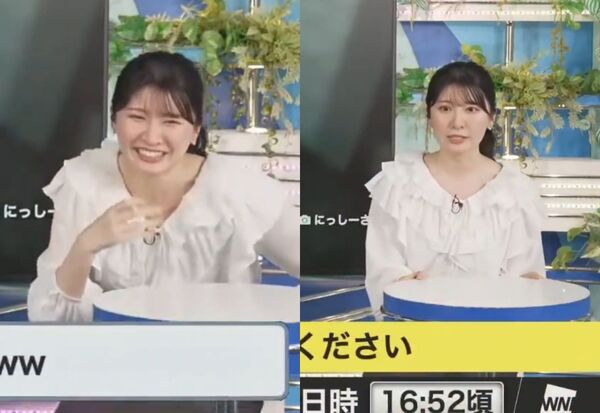 上一秒嘻嘻哈哈聊冰淇淋　日女主播「0秒切換」報地震網震驚