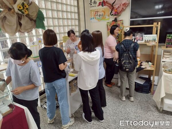 ▲台南市推動「日日好市．好好市集」，打造女性創業與展售平台。（記者林東良翻攝，下同）