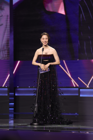 ▲謝盈萱出席新加坡2026紅星大獎。（圖／Mediacorp新傳媒提供）