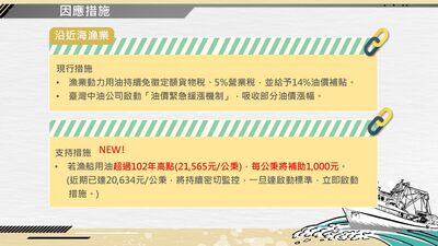 海運油價飆2倍！農業部減漁民壓力　遠洋漁業最高補助350萬