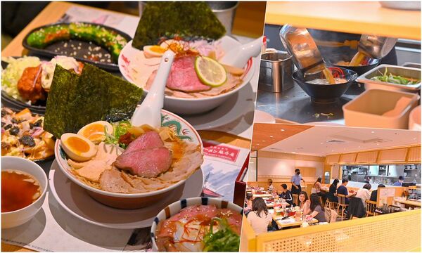 ▲▼京都北白川魁力屋拉麵 台中中港店。（圖／橘子狗愛吃糖授權提供）