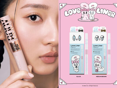 Love Liner推0.01mm超細眼線筆、媚比琳新睫毛膏主打秒豐盈