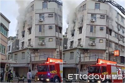 快訊／台南民宅竄火！5人一度受困「就地避難」　警消搶入救援