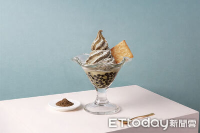春水堂「焙茶系列霜淇淋」5/1開賣　聯名日本花藝品牌推4款套餐