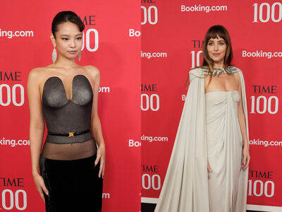 Jennie穿中空禮服與女神比美！達珂塔強生Valentino斗篷裝仙氣封神