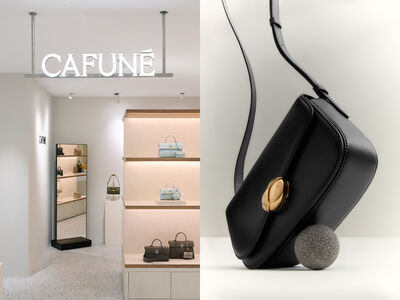 香港話題輕奢包Cafuné在台快閃！極簡馬鞍包首亮相、幽苔綠新色必收
