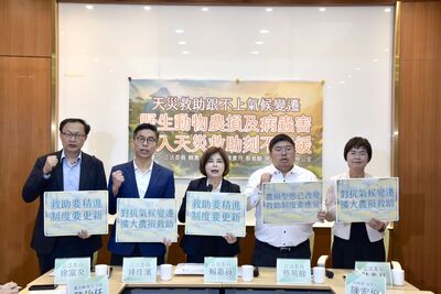 綠委籲「非天然災害」、「複合型農損」納救助機制　農業部允研議