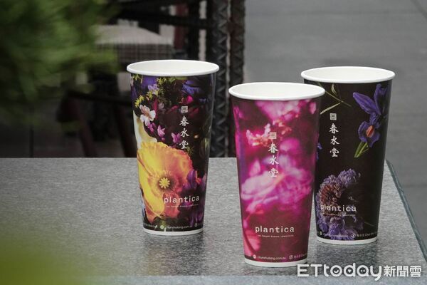 ▲▼春水堂攜手日本花藝設計品牌「plantica」展開聯名活動。（圖／春水堂提供）