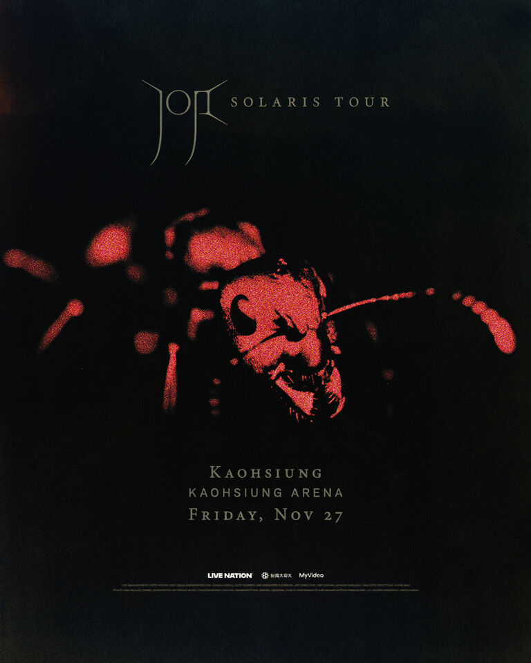 ▲JOJI SOLARIS Tour - Kaohsiung。（圖／翻攝自Facebook）