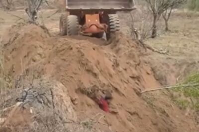 陸村支書開推土機活埋村民　陸網瘋傳影片：什麼年代了？還有這事兒
