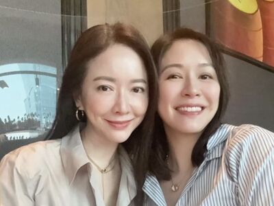 蔡依珊罕曬51歲親姊合照！　昔美女主播素顏狀態驚人