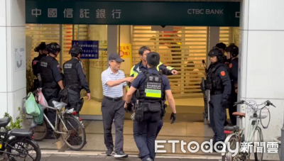 北市驚傳銀行搶案！警方15分鐘制伏　蔣萬安指示即刻釐清案情