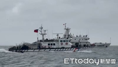 惡劣海象中國海警再闖金門海域　海巡併航強勢驅離