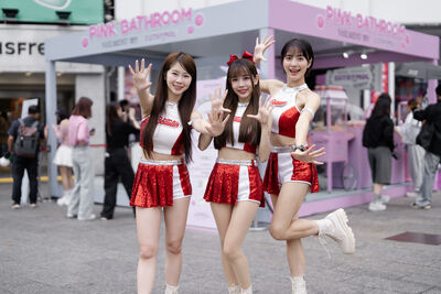 西門町週末必衝！VEILMENT蓓蔓 x EUTHYMOL「PINK BATHROOM」韓系粉紅泡泡浴室夢幻登場