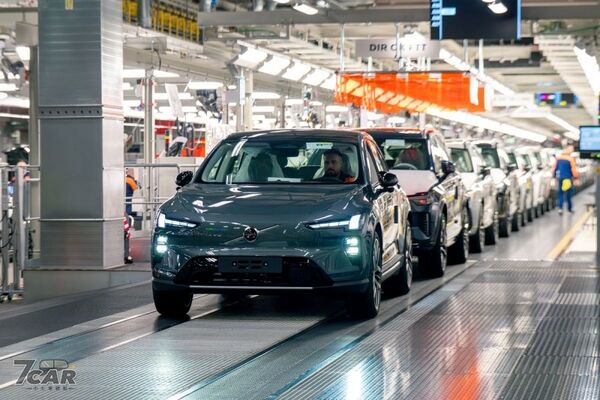 臺灣 2027 上半年導入　Volvo 啟動全新純電 EX60 量產