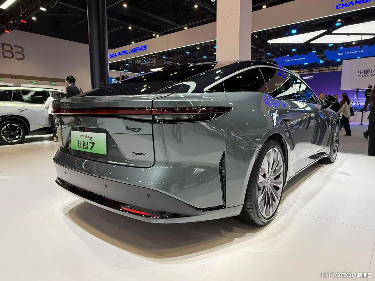 ▲TOYOTA bZ7（圖／記者徐煜展攝）