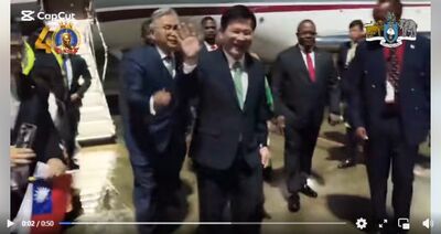 賴清德出訪受阻　總統特使林佳龍突破封鎖抵達史瓦帝尼