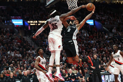 溫班亞瑪腦震盪缺陣不怕　馬刺「城堡哥」卡索飆33分G3打爆拓荒者