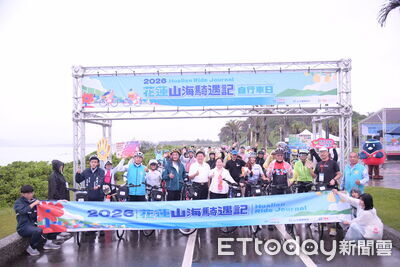 花蓮單車日登場！補給站端出脆皮烤豬　民衆驚：太有誠意