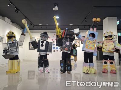 台南新市國中小美術班畢業展登場 248件作品綻放青春創意