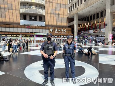 暴力男北車攻擊女童太惡劣　鐵路警察公布三點強化治安作為