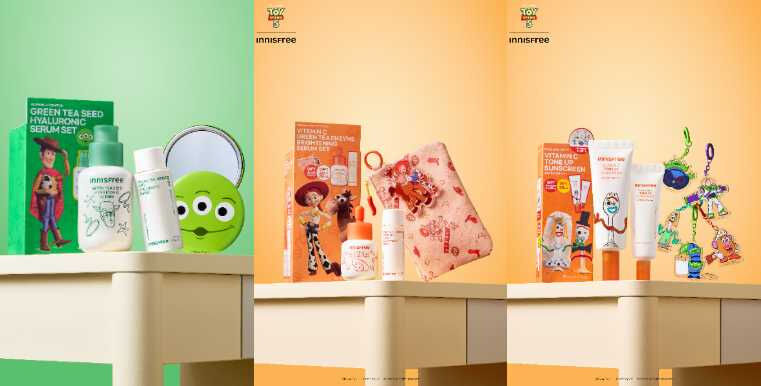 聯名美妝推薦！INNISFREE攜手《玩具總動員 5》回歸、碧麗妃 &times; 大甲媽祖「紅玉精華」守護保庇、Love Liner 艾絲樂小兔超萌登場