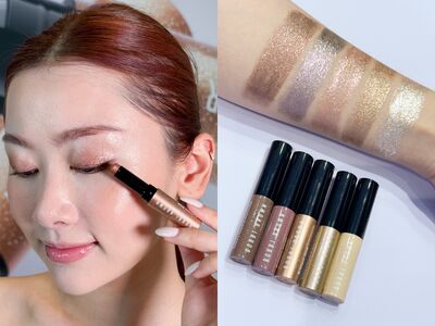 鑽石級閃亮眼影太美、不用夾就有束感睫毛　放大雙眼必備彩妝好物