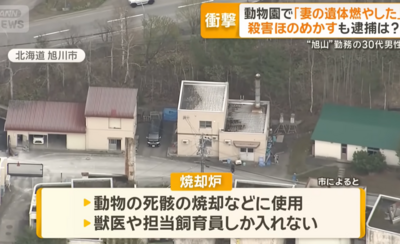 旭山動物園職員認「焚化爐燒屍」數小時！　妻生前曾求助遭恐嚇