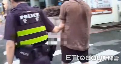 入境3天就鬧事!美籍男西門町酒後連推倒8機車 現行犯被逮