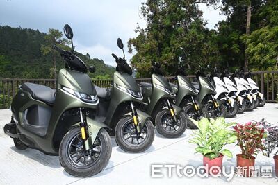 每年減碳量上看1萬公斤　溪頭自然教育園區獲贈10台公務電動機車