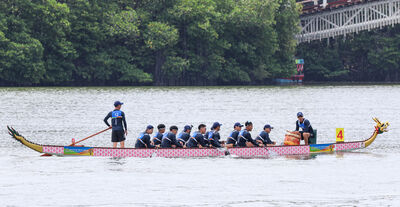 男子龍舟400公尺決賽第4名無緣獎牌　本屆亞沙運2銅作收