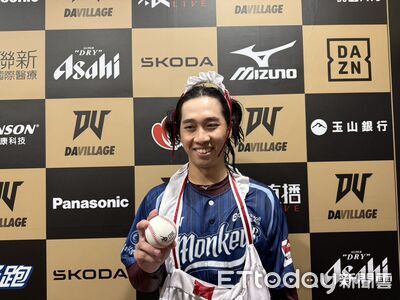 長髮男的驕傲！劉子杰首轟就是再見轟　賽後女僕裝受訪笑翻